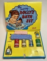 My Merry Dolly’s Bath Play Set 1960 Vintage Doll Toy Mini  Made in USA - $65.82