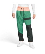 Nike Men&#39;s Flight Basketball Pants Green-Pink-Black CN8512-361 - $70.00