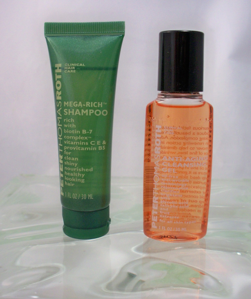 Peter Thomas Roth Anti Aging Cleansing Gel & Mega Rich Shampoo 1 oz