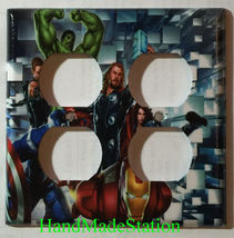 Captain America Iron Man Hulk marvel avengers Switch Wall Cover Plate Home decor image 13