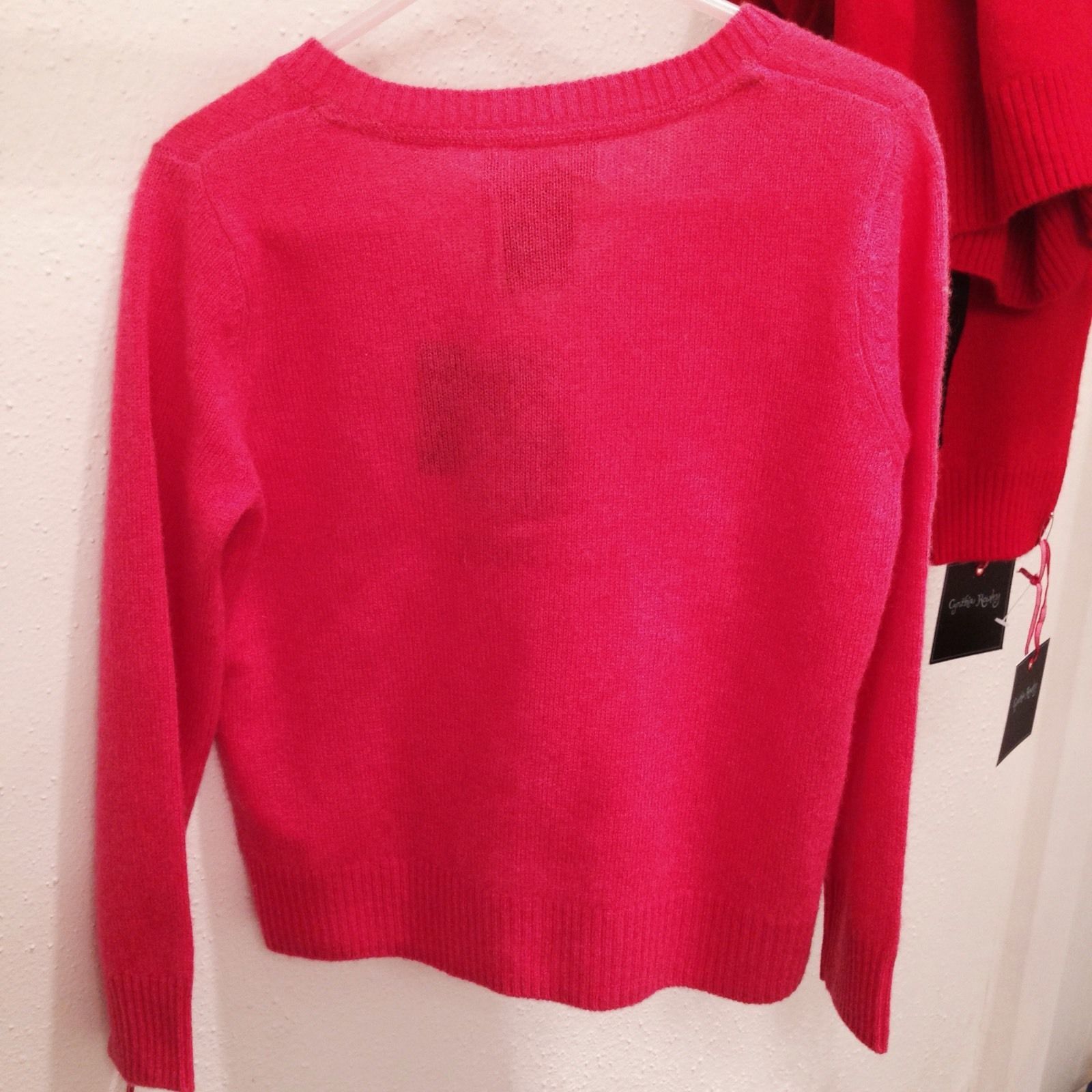 NWT-Boys Wonderkids Red Christmas Holiday Long Sleeve Argyle Sweater-sz 18 mths