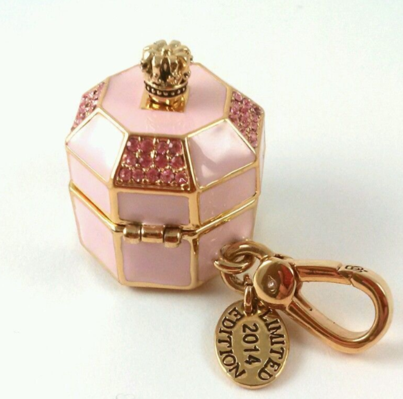 Juicy Couture Ballerina JEWELRY BOX CHARM WITH MINI BRACELET RING YJRUOC78 NIB Charms & Charm