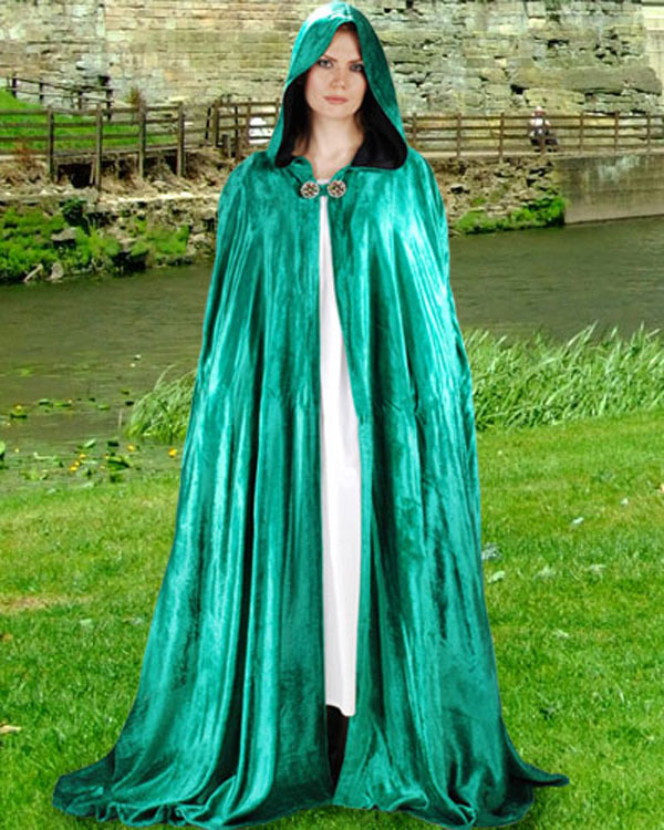 green renaissance costume