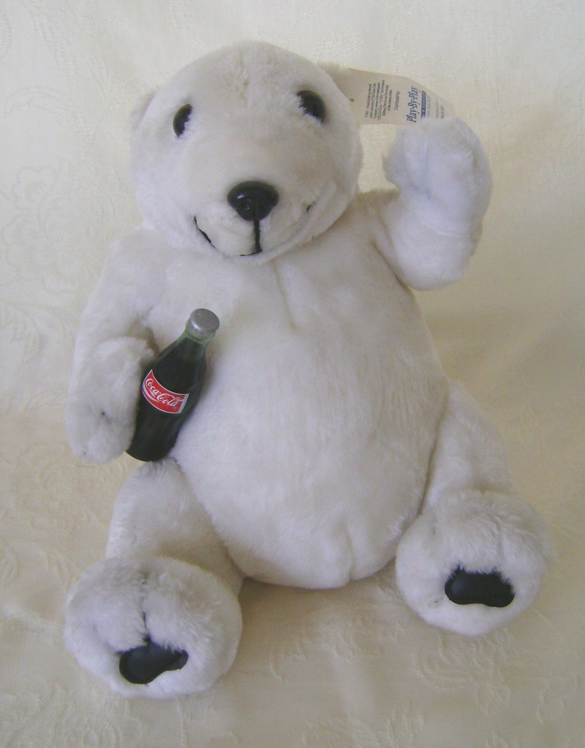 coke bear stuffed animal