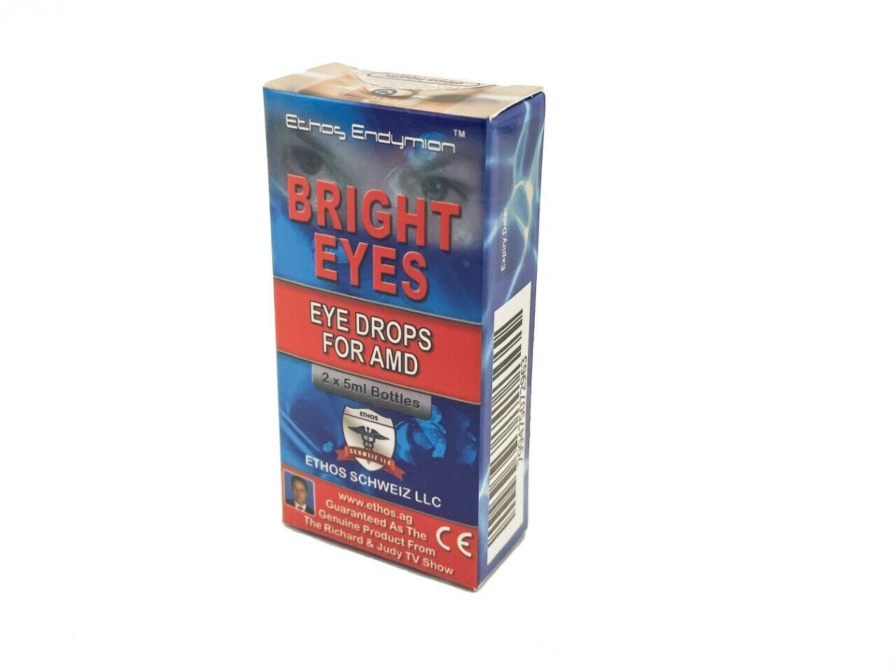 Ethos Eye Drops 6 Boxes 60ml for Macular Degeneration and Vision