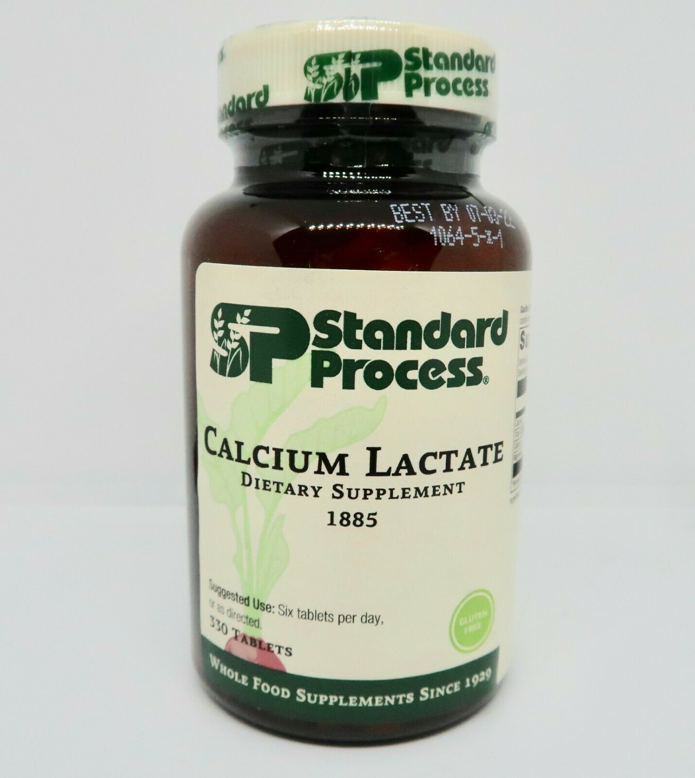 Standard Process Calcium Lactate 330t NO BOX EXP01/2022 Vitamins