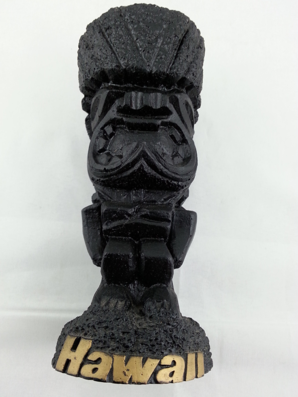 Vintage Ku Figurine  by Poly Art - Hand Made from Lava !!!   - $55.00