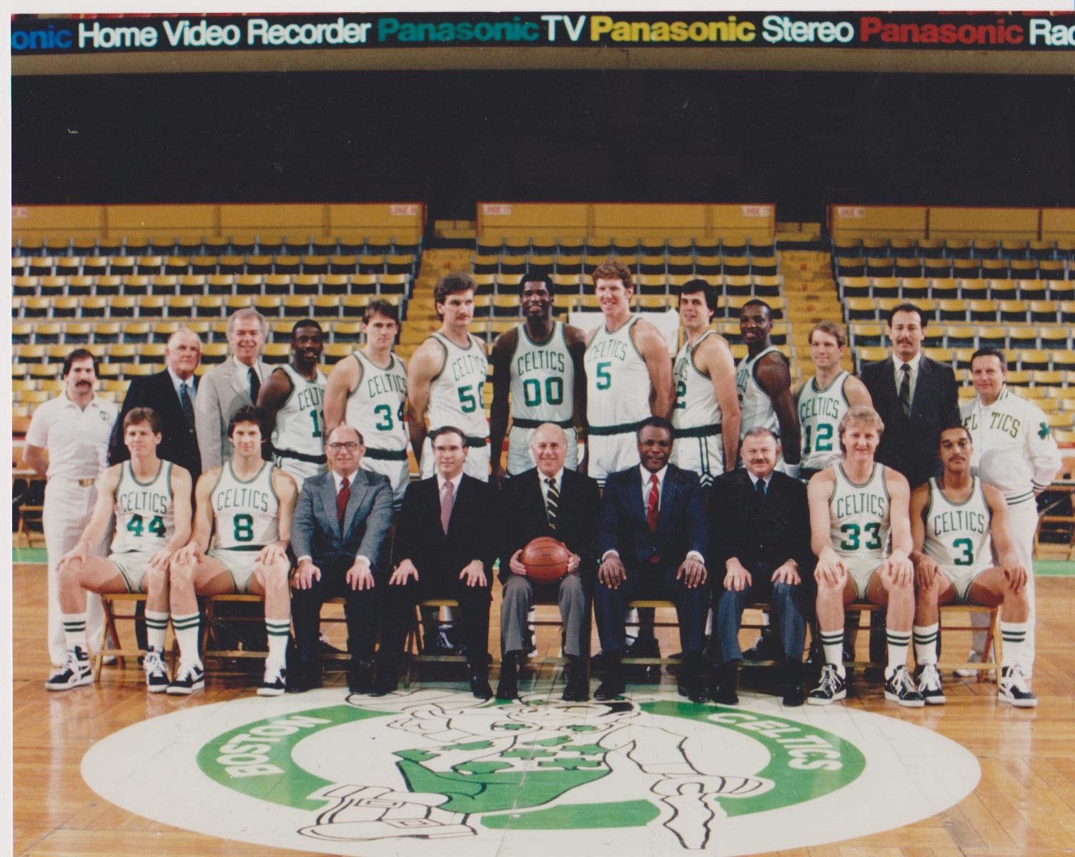 1986 Champs Team Boston Celtics Vintage 8X10 Color Basketball ...