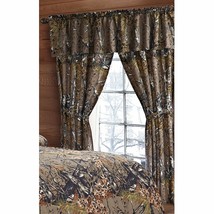 CAMO CAMOUFLAGE THE WOODS NEW 5 PC CURTAIN SET HUNTING CABIN LODGE CURTAINS  image 1