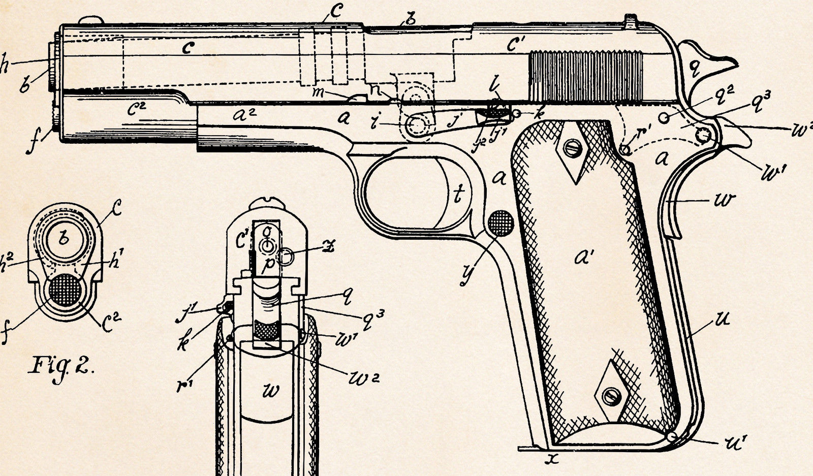 Схема colt 1911