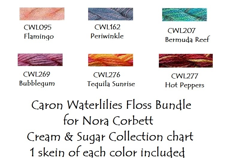 Caron Wildflowers Color Chart