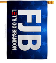 Fjb House Flag Political 28 X40 Double-Sided Banner - $36.97