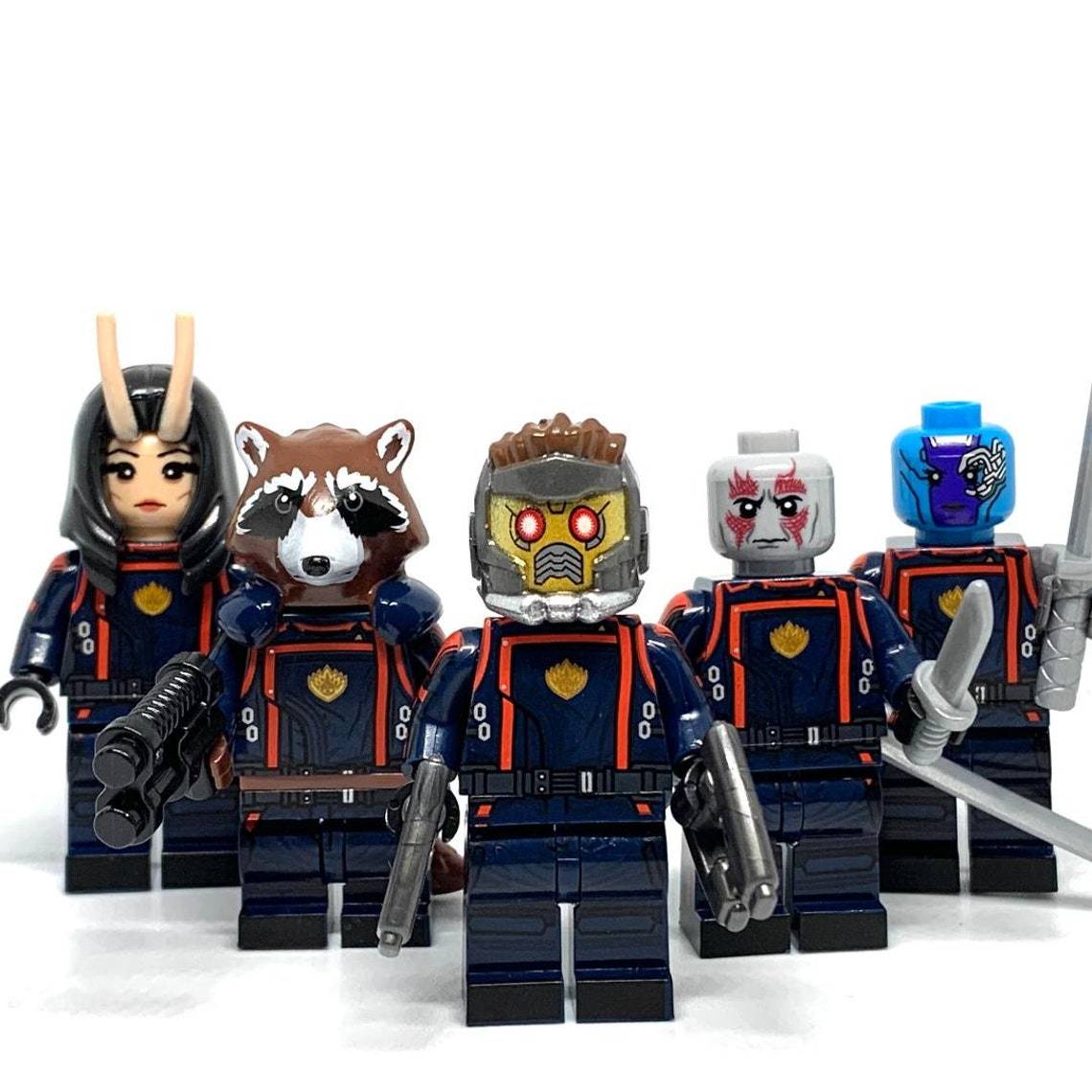 LEGO Super Heroes Star-Lord Minifigure Guardians of the Galaxy 76081 sh0385 main image 0
