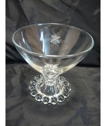 Boopie Fruit Sherbet Cup Goblet Anchor Hock Glass Co 1950-Discountinue - $7.95