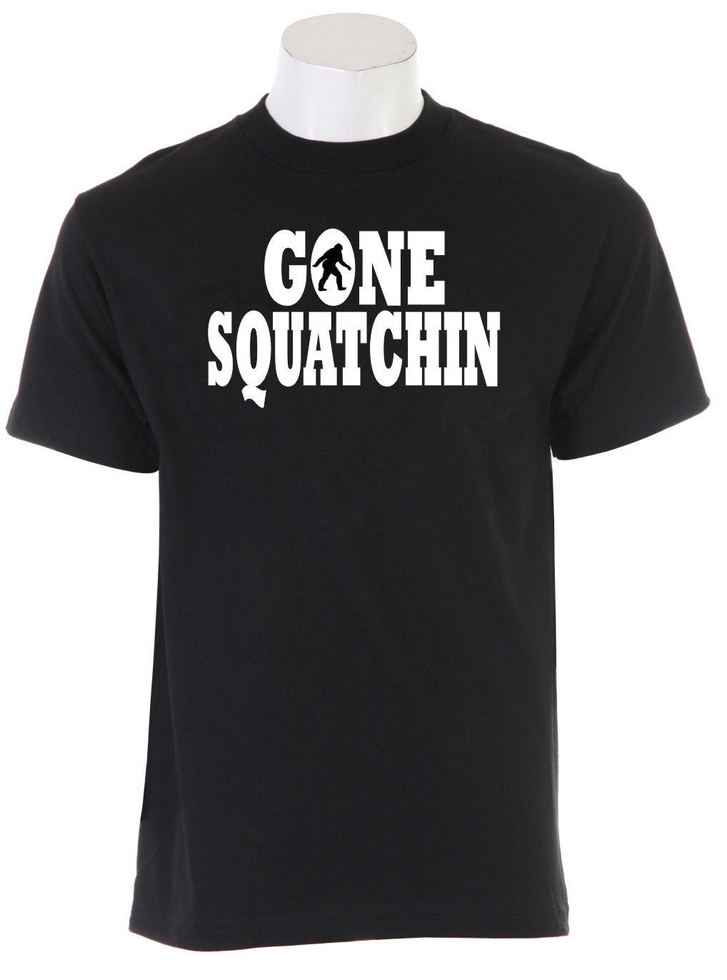 Gone Squatchin T-Shirt - funny sasquatch designed shirt