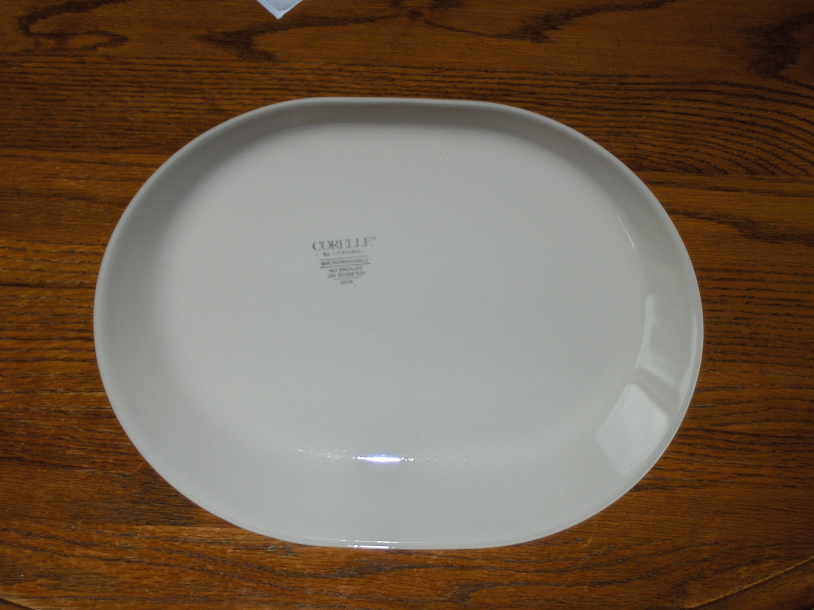 Corelle Corning Forever Yours Oval Serving Platter Peach Hearts ...