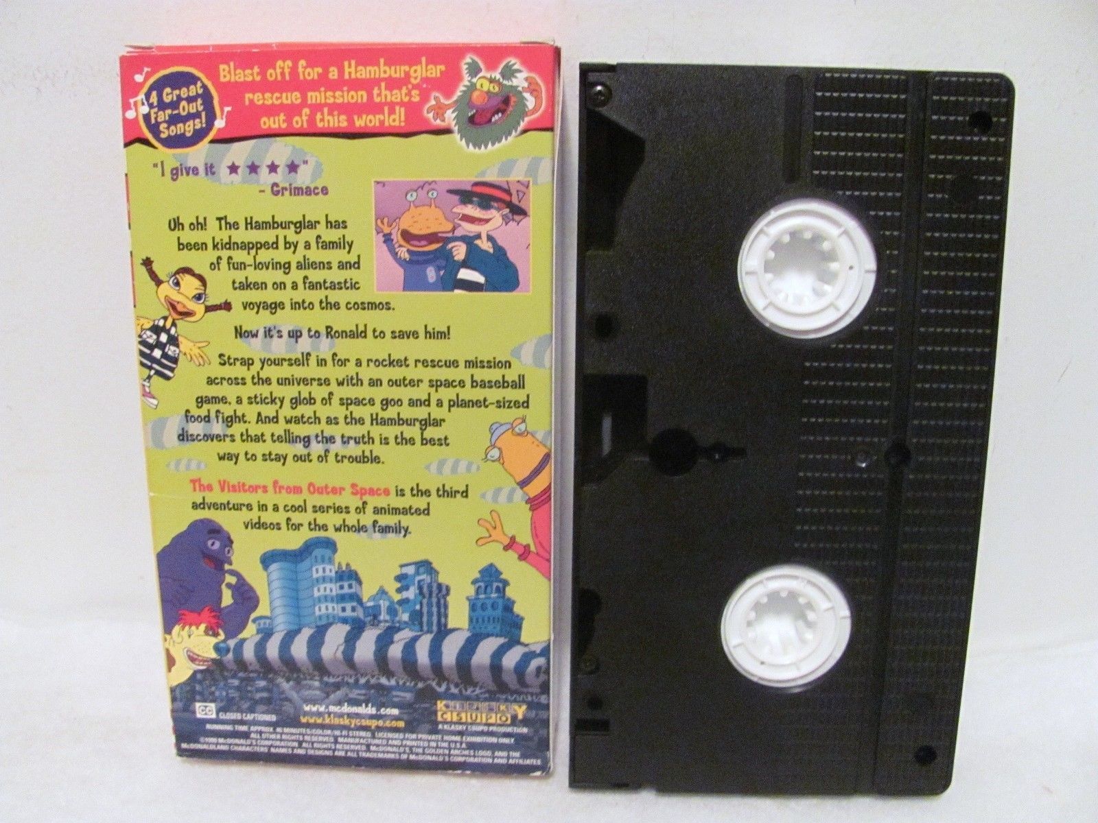 VHS The Wacky Adventures of Ronald McDonald and 18 similar items