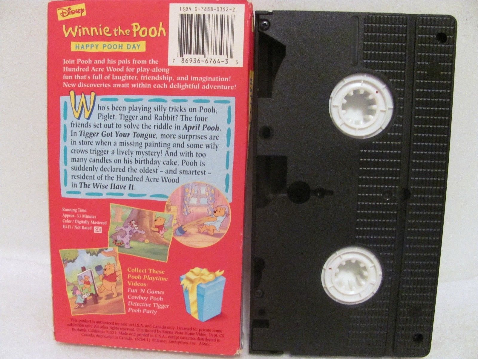 VHS Winnie the Pooh - Pooh Playtime - Happy and 18 similar items