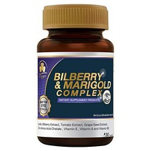 Clover Plus Bilberry & Marigold Complex 30 Capsules with extracts of Bilberry an - $48.99