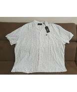 NEW Genuine Lyle &amp; Scott 4XL Printed Resort Shirt with tags SW1204VX Whi... - $65.50