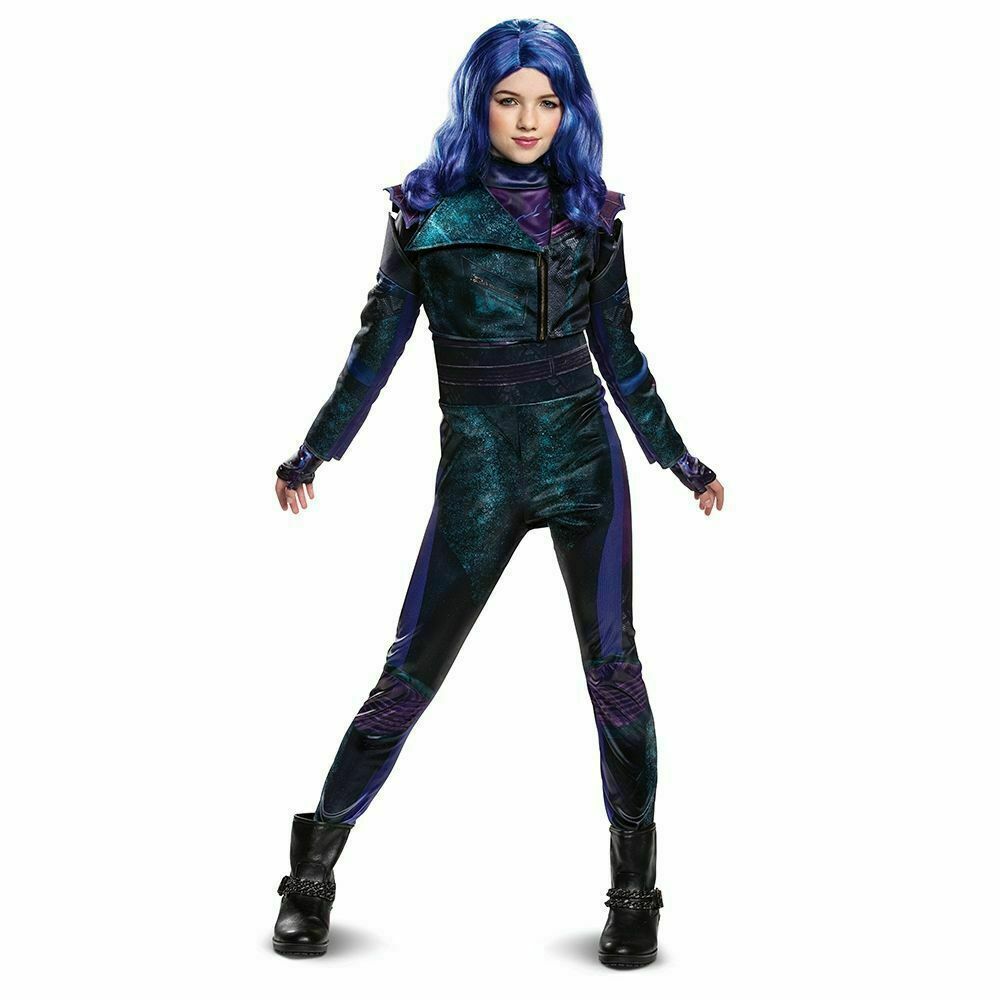 NEW Disney Descendants 3 Mal Girls Deluxe Child Costume Disguise NWT CHOOSE SIZE