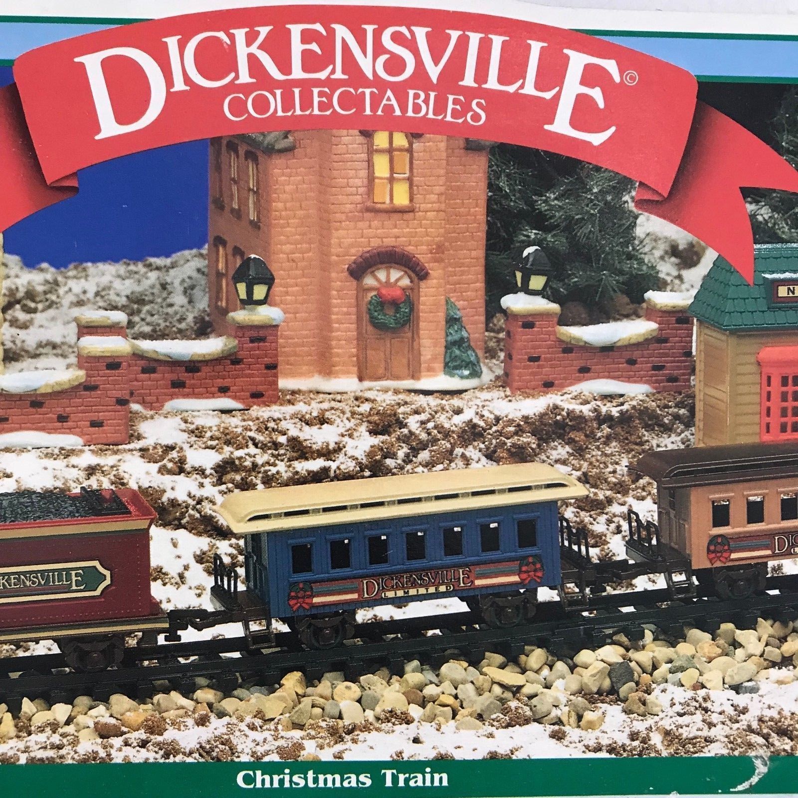 Vintage New Bright Christmas Holiday Season Dickensville Christmas
