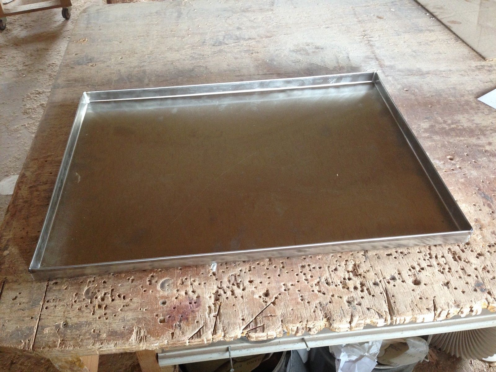 Metal Replacement Dog Crate Pan Custom Made to Fit Your Crate Cages