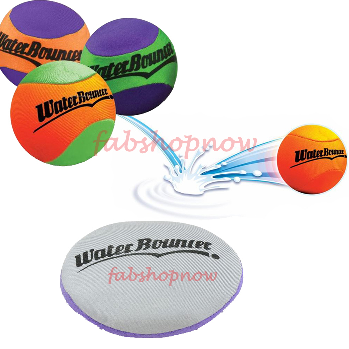 Water Bouncer Ball The Bullet and/or Water Bouncer Skimmer Disc - 2-Pack