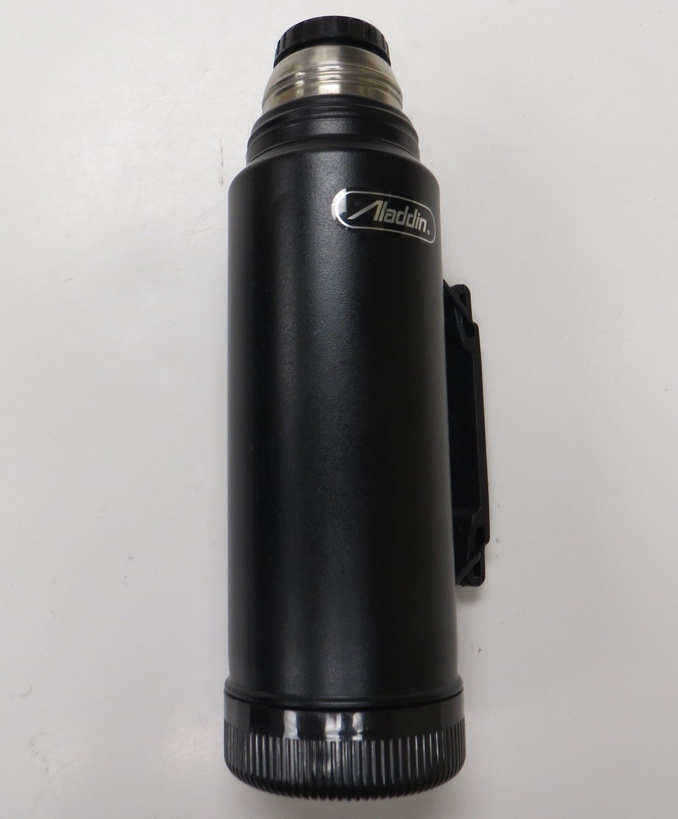 Aladdin Stanley Steel Thermos No. A944DH 1 Quart Black 1 QT 1970Now