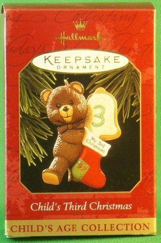Primary image for Hallmark Keepsake Child's Age Collection 3rd Christmas Dated 1995
