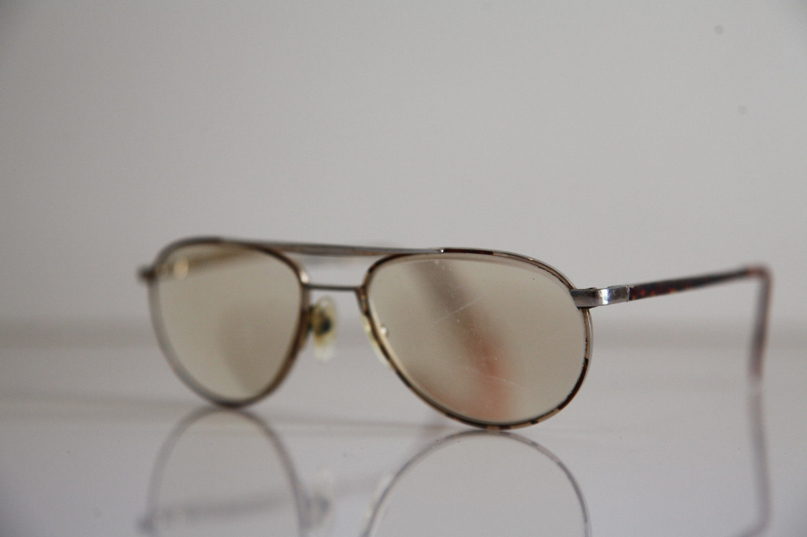 Eyewear, Gold Frame, RXAble Tinted Prescription Lenses. Vision Care
