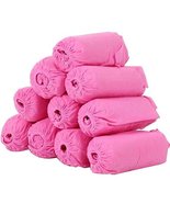 100 Pack Disposable Shoe Covers Non-Woven Shoe Covers, Pink - $26.21