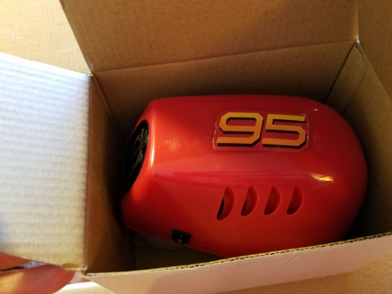 lightning mcqueen bubble scooter