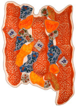 My silk scarf wants to be a garden fence thumb200