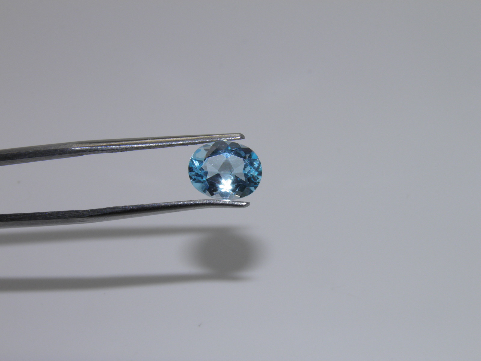 3.37ct Loose Oval Blue Topaz Calibrated 10x8mm - Topaz