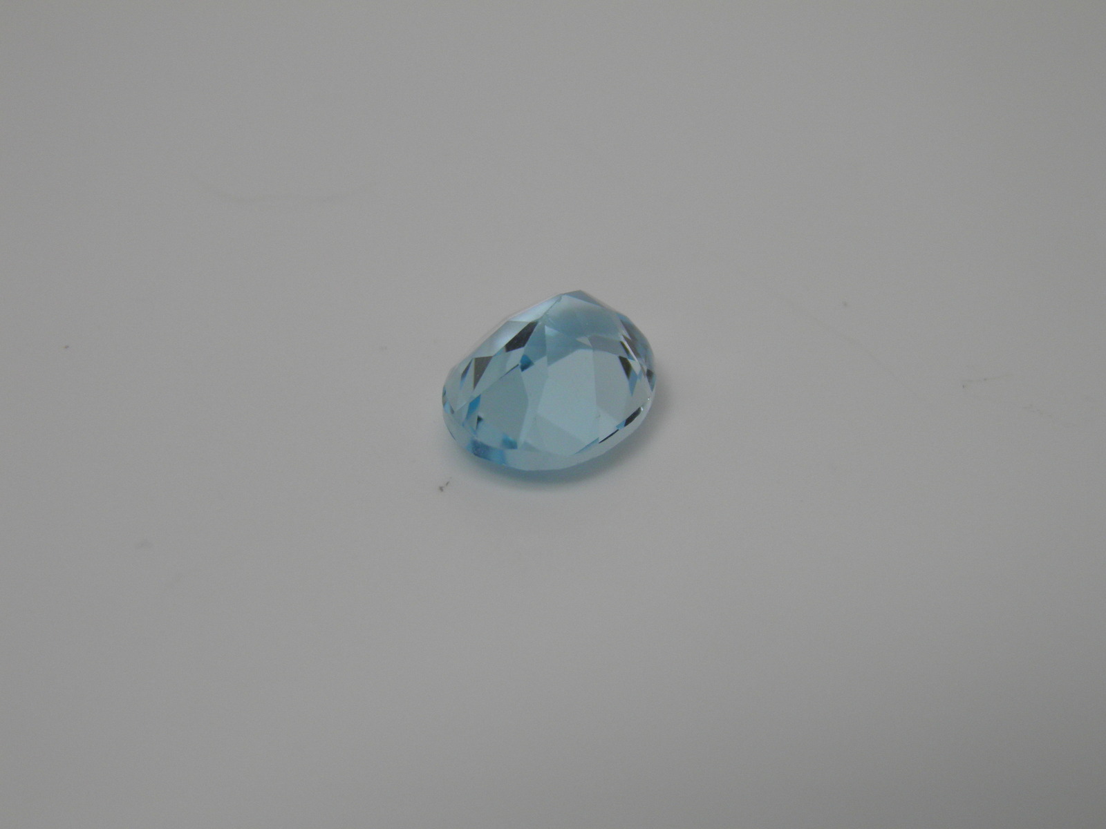 3.37ct Loose Oval Blue Topaz Calibrated 10x8mm - Topaz