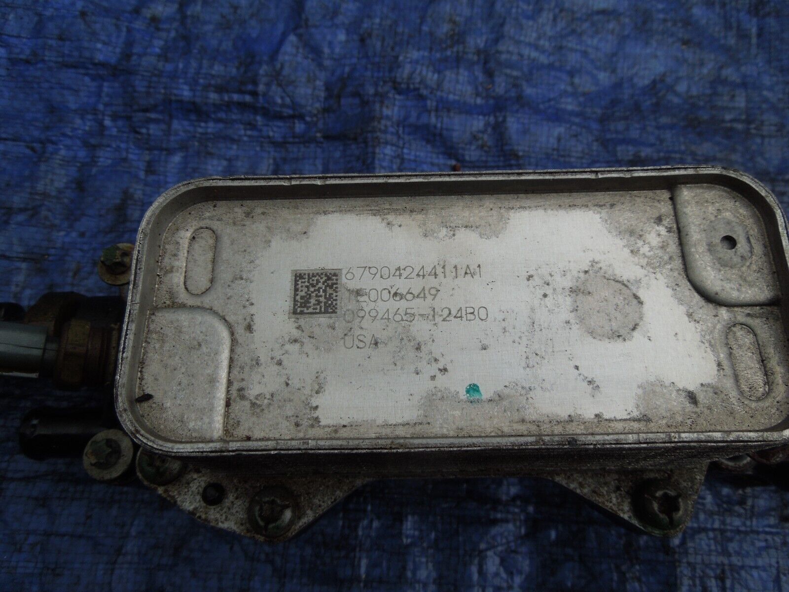 2013 Dodge Grand Caravan oil filter cooler housing OEM 05184294AE Town