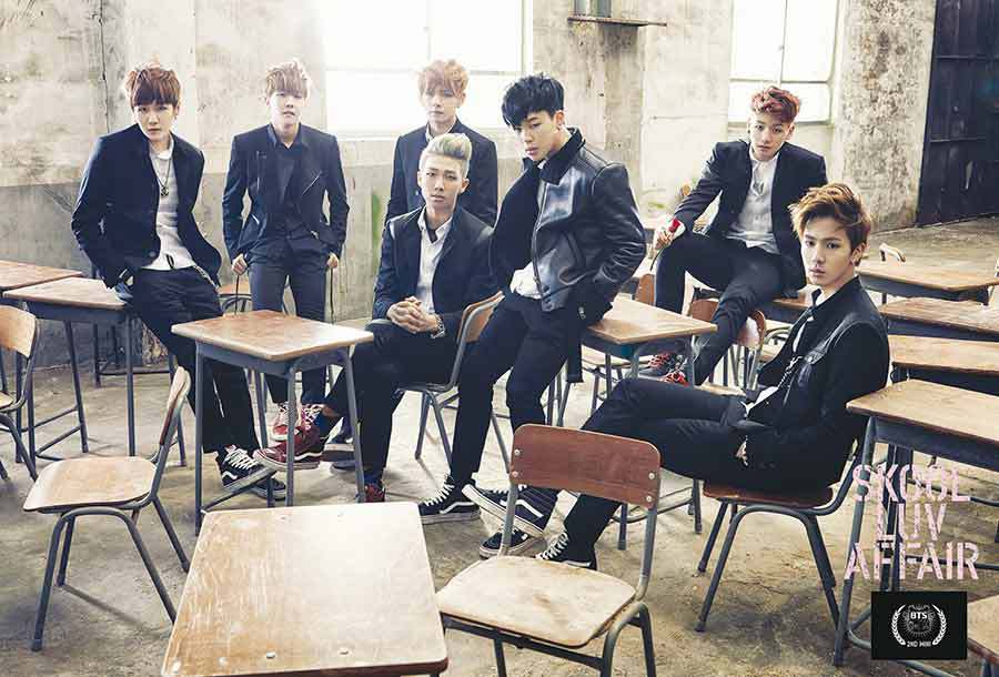 Bangtan Boys BTS Kpop Korean Boy Band Poster Print (004