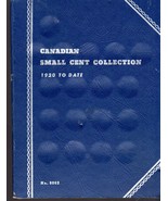Canadian Small Cent Collection Folder 1920 to Date Whitman No. 9062 - $5.00