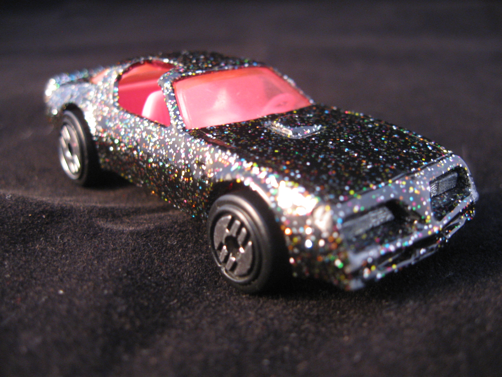 Hot Wheels 1977 Pontiac Firebird Metal Glitter Flake Paint Diecast Car