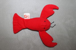 Ty Teenie Beanie 6&quot; Red Lobster Plush Stuffed Animal Toy - $2.99