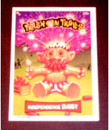 1992 Topps card 29b Independence Daisy Trashcan Trolls Card  Near Mint Condition - £2.40 GBP