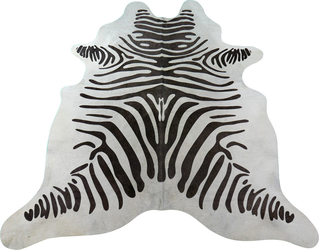 Zebra Cowhide Rug Genuine Zebra Print And 10 Similar Items