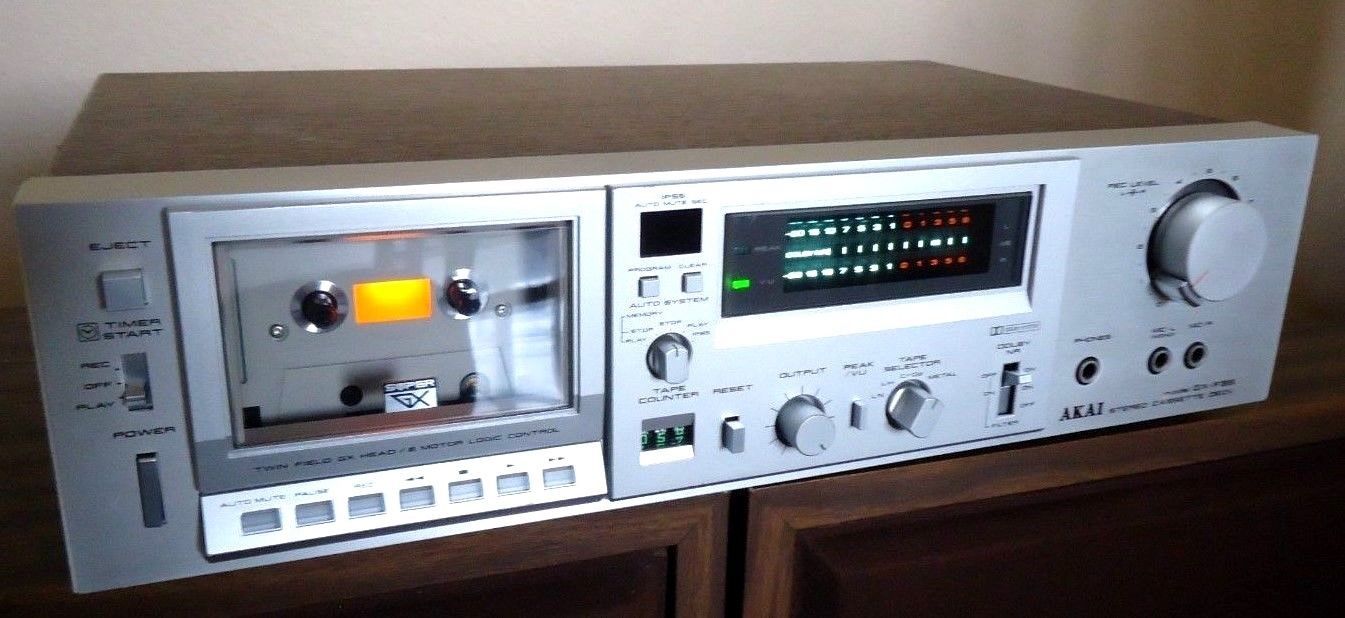 Akai GXF35 Cassette Tape Recorder, see video! Vintage Electronics