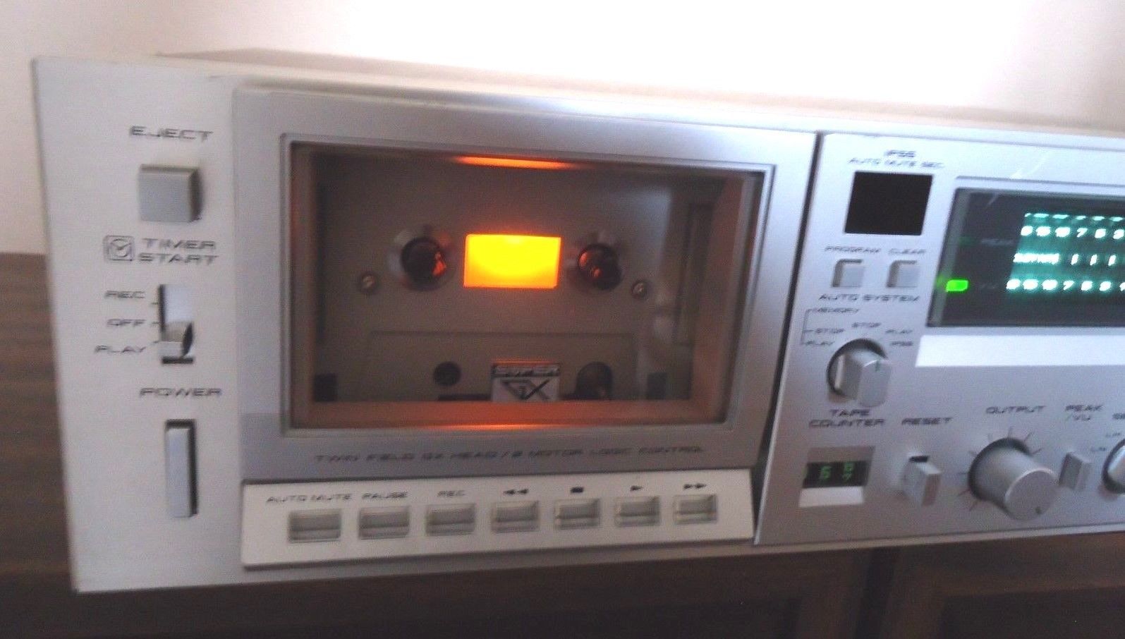 Akai GXF35 Cassette Tape Recorder, see video! Vintage Electronics