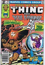 Marvel Two in One #79 ORIGINAL Vintage 1981 Marvel Comics The Thing Blue Diamond image 1