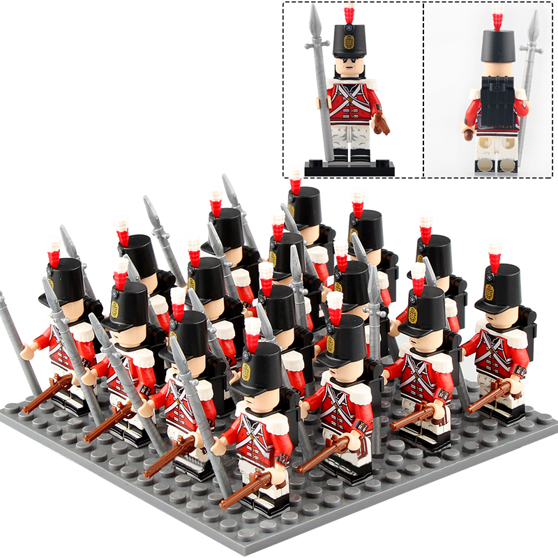 16pcs Napoleonic Wars Britain Army the British NCO Light Infantry ...