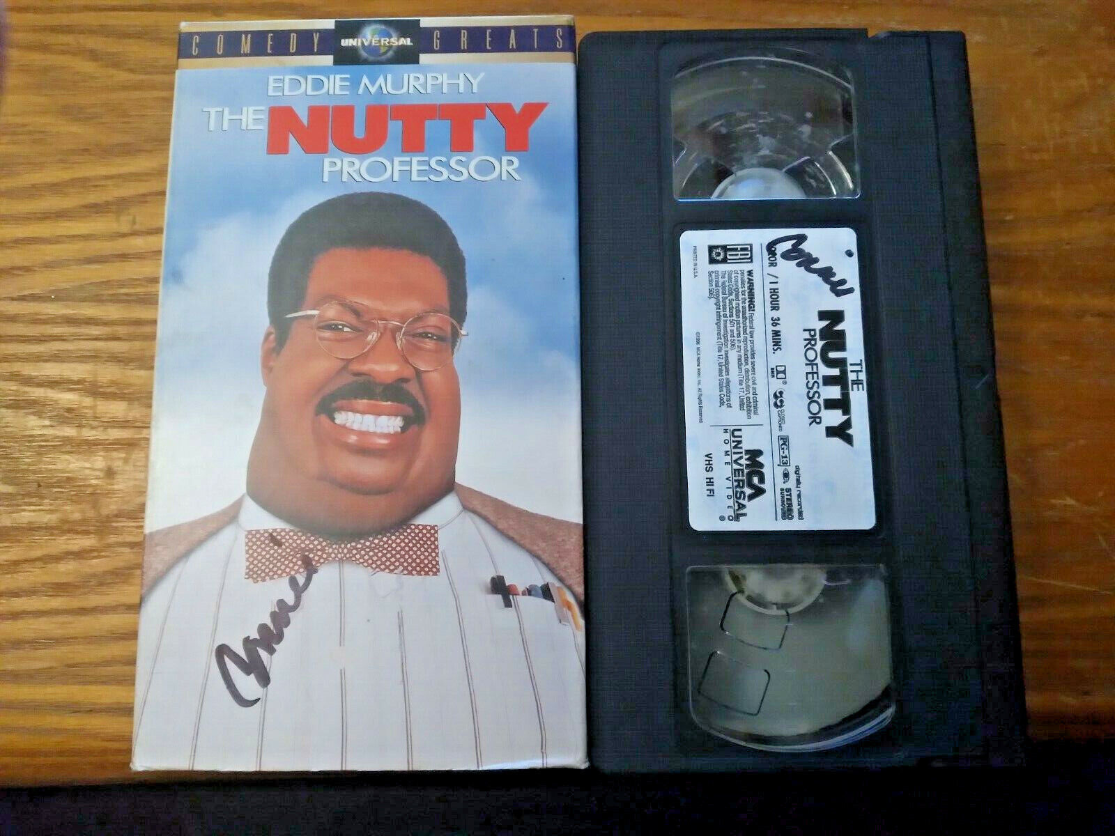 The Nutty Professor (VHS, 1996) Eddie Murphy, Jada Pinkett - VHS Tapes