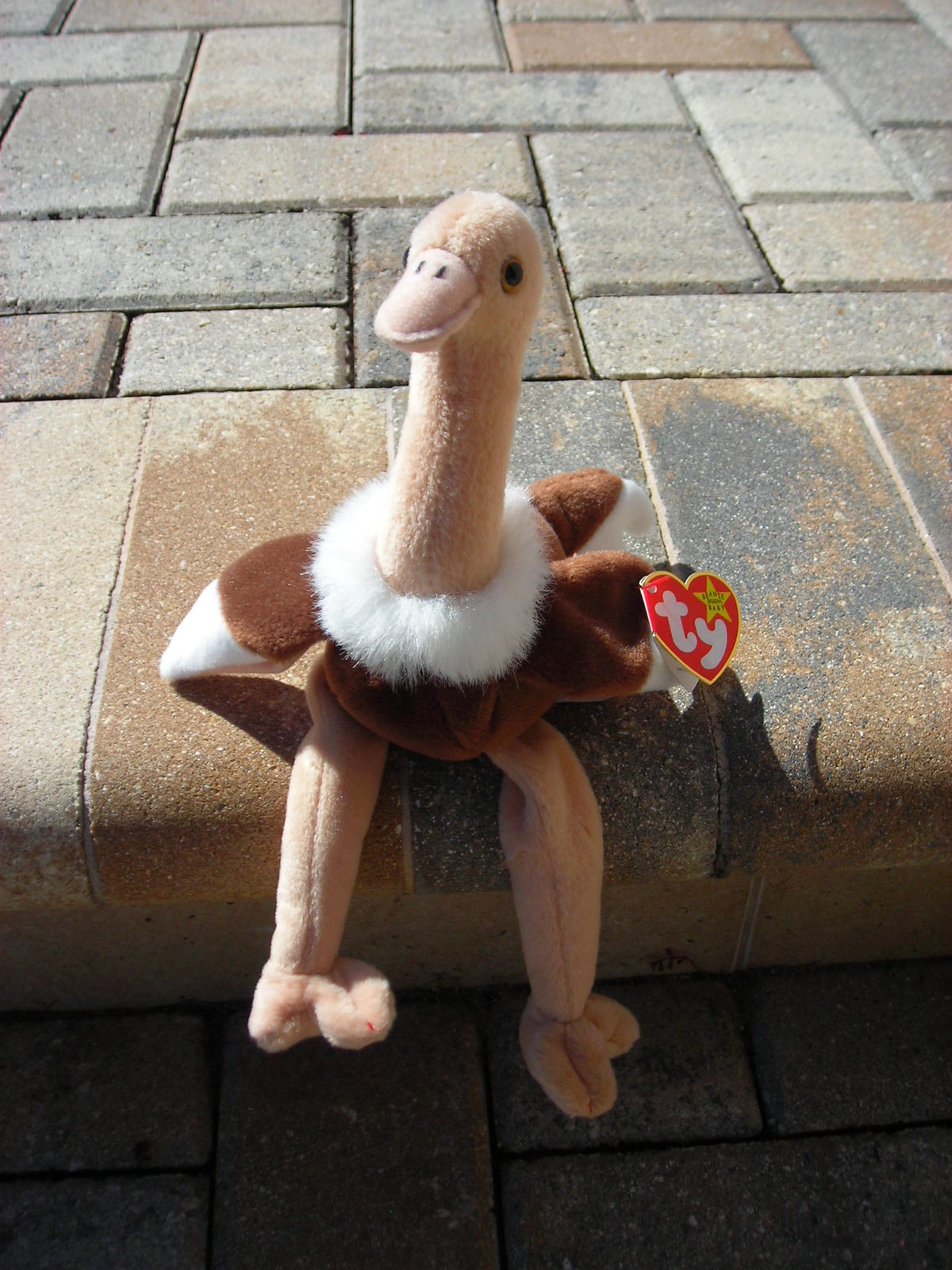ostrich beanie baby 1997