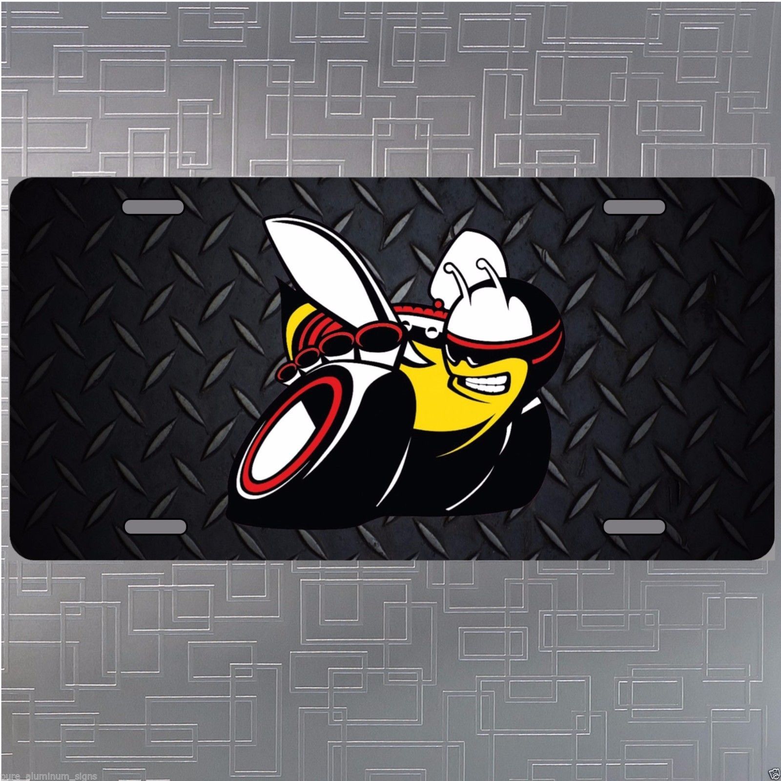 Scat Pack Scatpack Dodge Plymouth Mopar Hemi License Plate Black